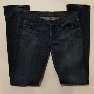 7 for all mankind straight leg jeans
